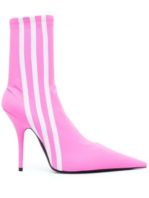 Обувки до глезена Balenciaga розово