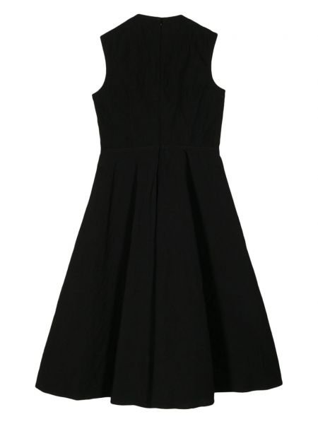 Bavlněné lněné šaty Sofie D'hoore černé