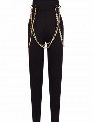 Pantalones ajustados Dolce & Gabbana negro