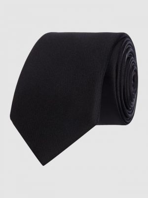 Шелковый галстук Monti черный