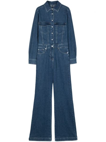 Τζιν jumpsuit 7 For All Mankind μπλε