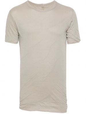 Βαμβακερή μπλούζα Rick Owens γκρι