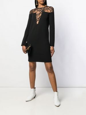 Krajkové koktejlové šaty Givenchy černé