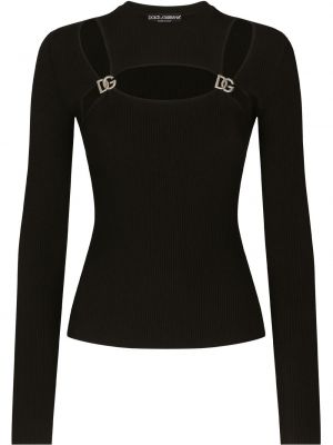 Megztinis Dolce & Gabbana juoda