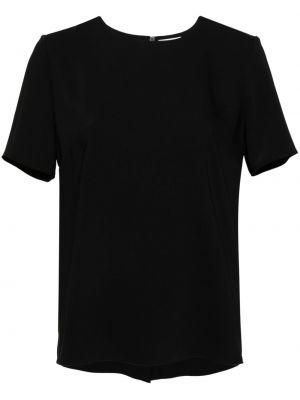 Μπλούζα από κρεπ P.a.r.o.s.h. μαύρο