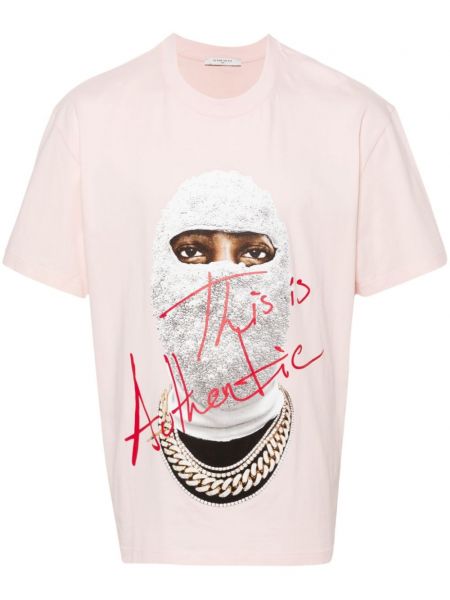Tričko s potiskem Ih Nom Uh Nit růžové