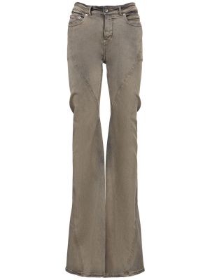 Zvonové džíny Rick Owens šedé
