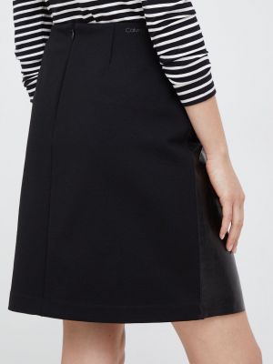 Mini sukně Calvin Klein černé