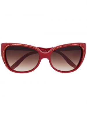 Oversized sluneční brýle Barton Perreira červené