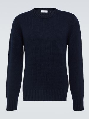 Kašmyro megztinis Sunspel mėlyna