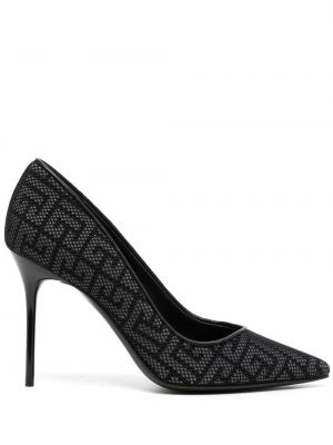 Полуотворени обувки Balmain черно