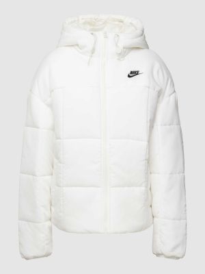 Pikowana kurtka Nike biała