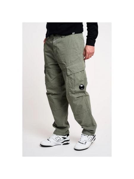Pantalones rectos C.p. Company verde
