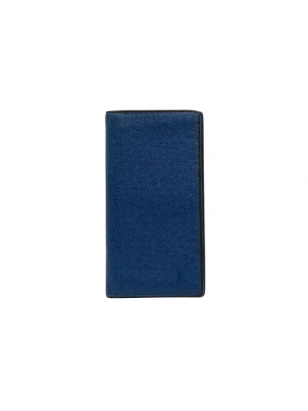 Portfel skórzany Louis Vuitton Vintage niebieski