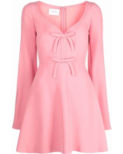 Mini vestido con lazo Giambattista Valli rosa