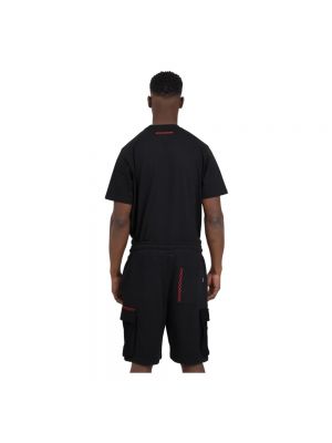 Pantalones cortos con bordado Sprayground negro