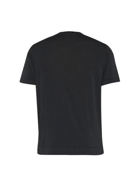 T-shirt mit rundem ausschnitt Drumohr schwarz