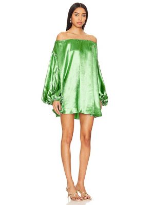 Mini vestido Caroline Constas verde