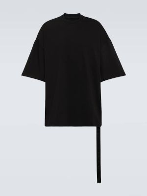 Džerzej bavlnené tričko Drkshdw By Rick Owens čierna