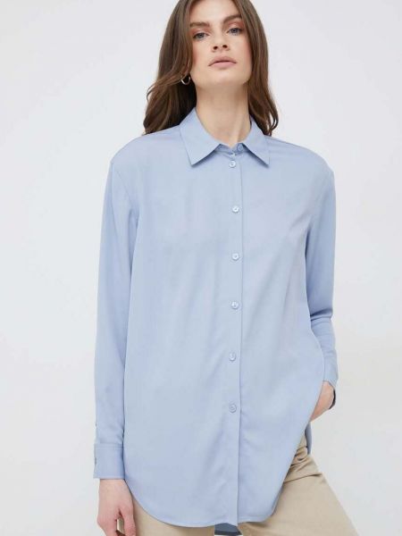Риза Calvin Klein синьо