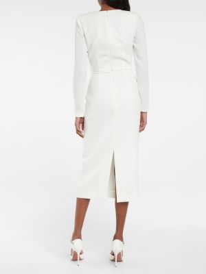 Midi haljina Rebecca Vallance bijela