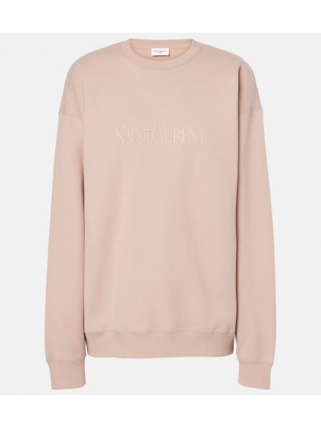 Jersey bomull sweatshirt Saint Laurent