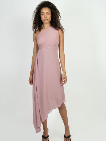 Коктейльное платье Tfnc розовое