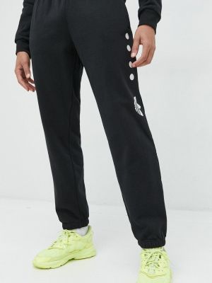 Pamut sport nadrág Adidas Originals fekete