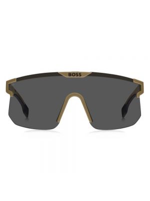 Okulary przeciwsłoneczne Hugo Boss beżowe