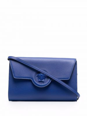 Bolso clutch Versace azul