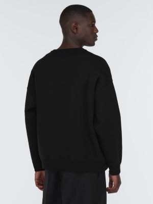 Вълнен пуловер Valentino черно