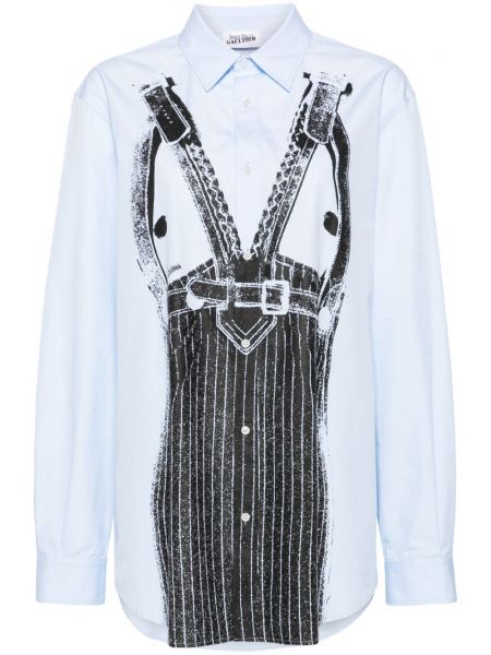Bavlnená košeľa s potlačou Jean Paul Gaultier