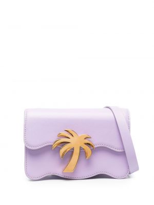 Чанта за ръка Palm Angels виолетово