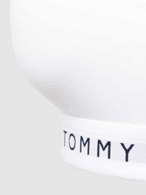 Braletka z nadrukiem Tommy Hilfiger biały