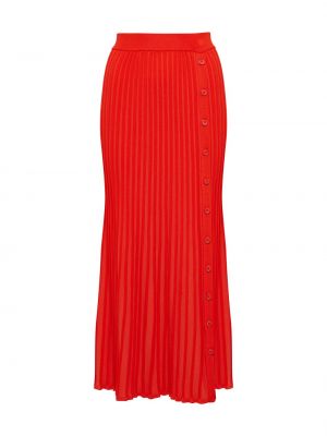 Плиссированная юбка Calli красная