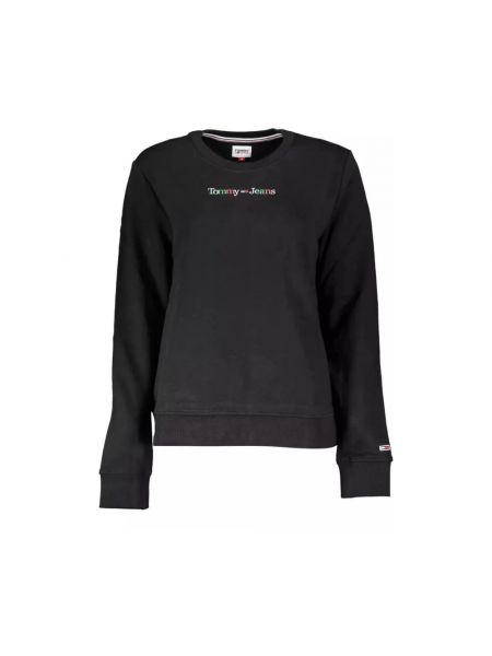 Sweatshirt mit stickerei Tommy Hilfiger schwarz