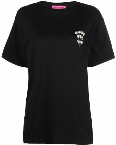 Camiseta con estampado Ireneisgood negro