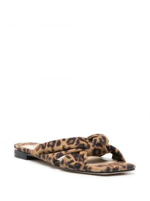 Sandale mit print mit leopardenmuster Jimmy Choo