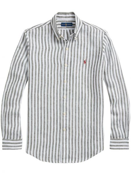 Памучна поло тениска с принт бродирана Polo Ralph Lauren