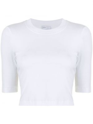 Camiseta manga tres cuartos Rosetta Getty blanco