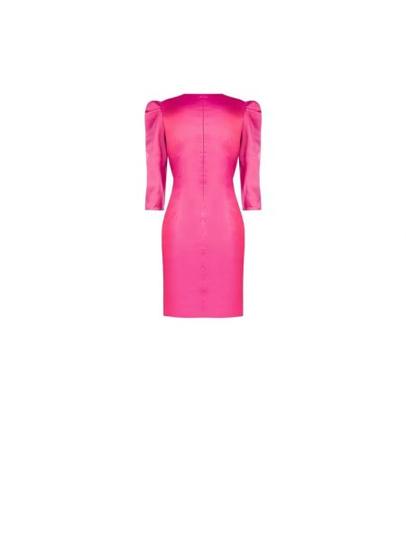 Kleid mit rüschen Rinascimento pink