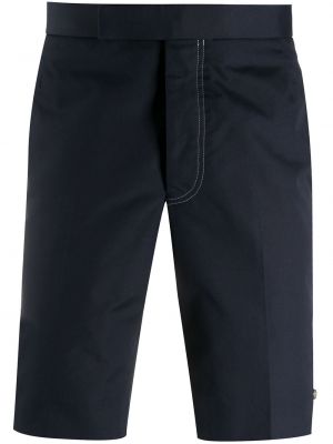 Slim fit chino nadrág Thom Browne kék