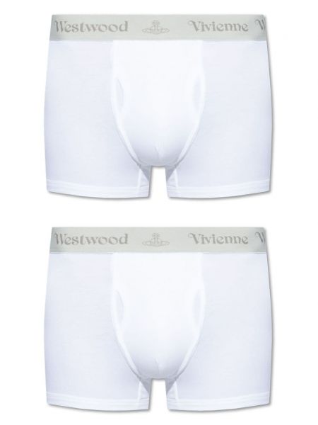 Boxershorts aus baumwoll Vivienne Westwood weiß