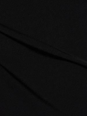 Viskózové midi šaty Roland Mouret čierna
