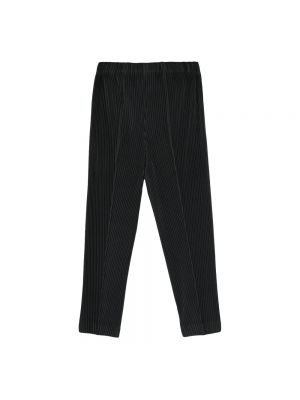 Spodnie plisowane Issey Miyake czarne