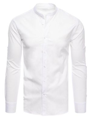 Jednobarevná košile Dstreet bílá