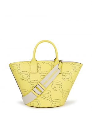 Shopper handtasche Karl Lagerfeld gelb