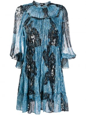 Vestido de cóctel ajustado Ulla Johnson azul