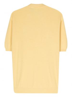 Medvilninis polo marškinėliai Gcds geltona