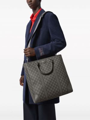 Shopper handtasche Gucci grau